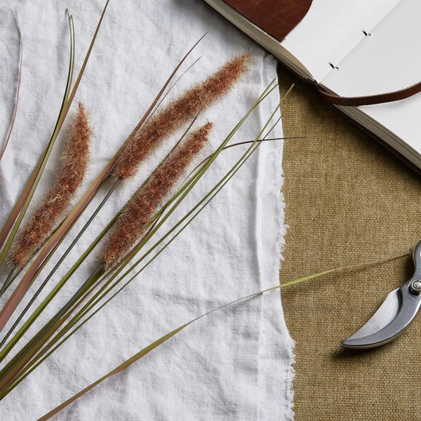 Terracotta triple grass stem - Single Stem Flowers