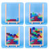 Tetris building blocks jigsaw puzzle toy children 3d three dimensional Nexellus