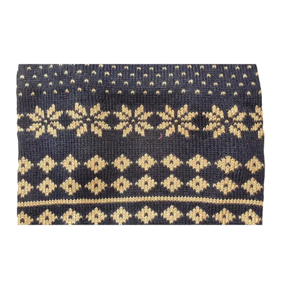 The bailey fair isle - gold on blue Nexellus