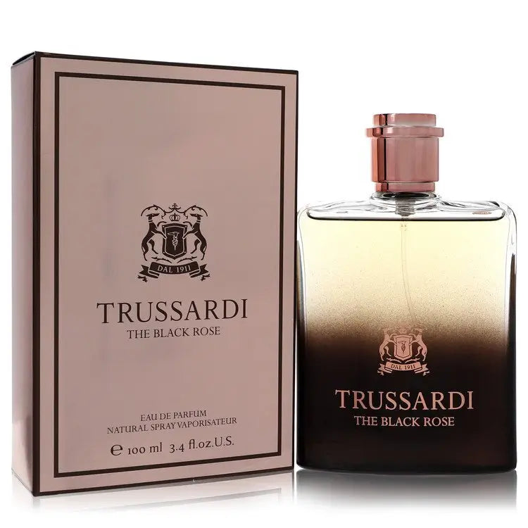 The black rose eau de parfum spray (unisex) by trussardi