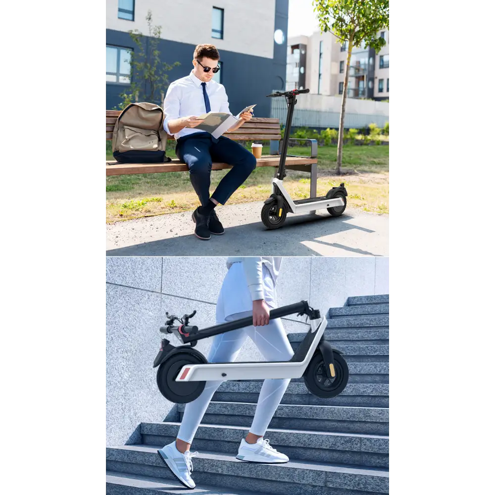 The commuta pro max electric foldable scooter - 75km range