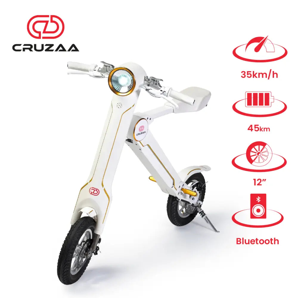 The cruzaa pro electric scooter - 45km range & 35kmh top