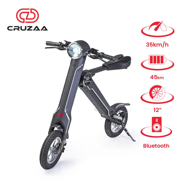 The cruzaa pro electric scooter - 45km range & 35kmh top