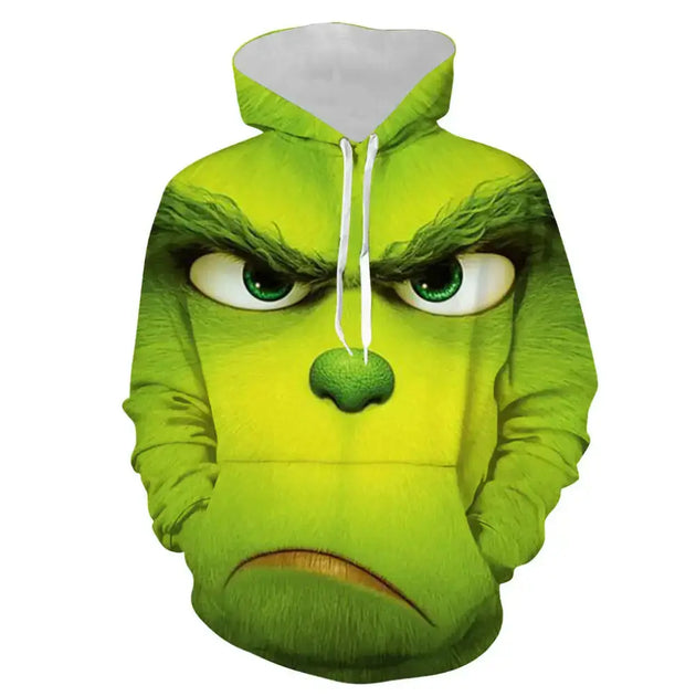 The grinch men hoodie Nexellus