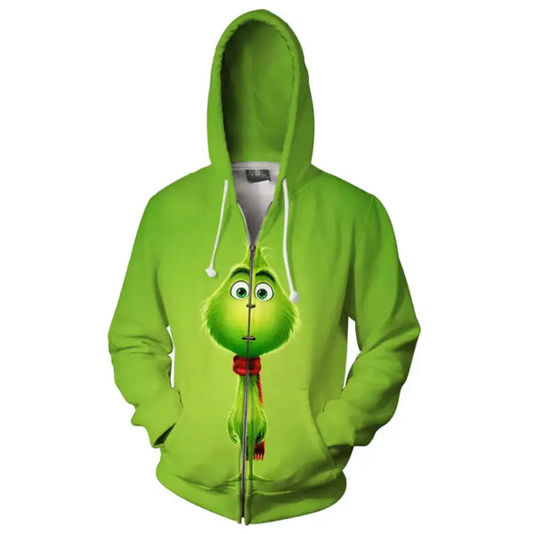 The grinch men hoodie Nexellus