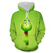 The grinch men hoodie Nexellus