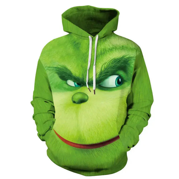 The grinch men hoodie Nexellus