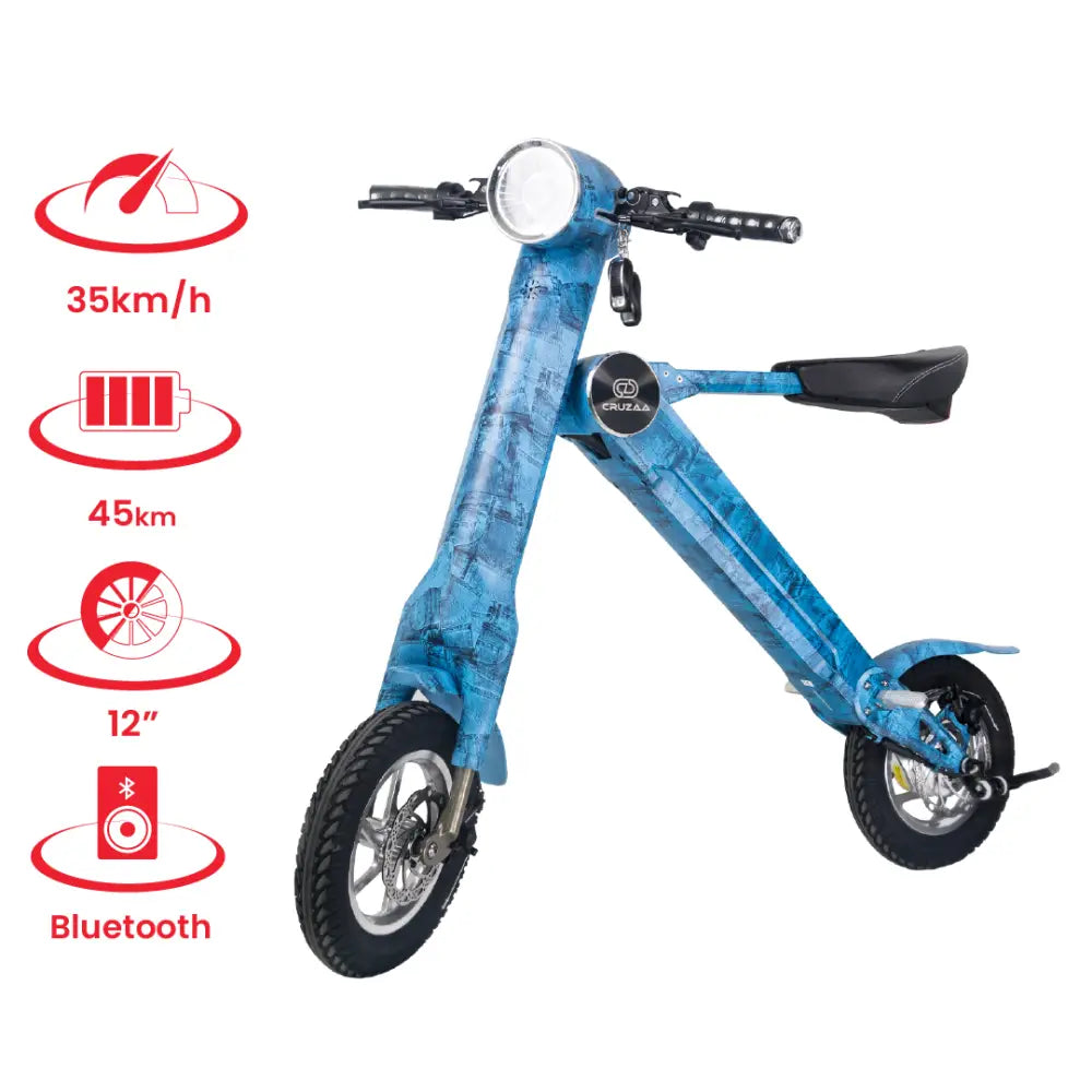 The limited edition cruzaa electric scooter - 45km range &