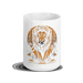 The lion's roar white mug Nexellus