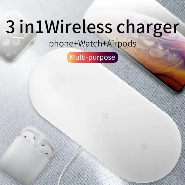 The new three-in-one wireless charger multi-function wireless charger Nexellus