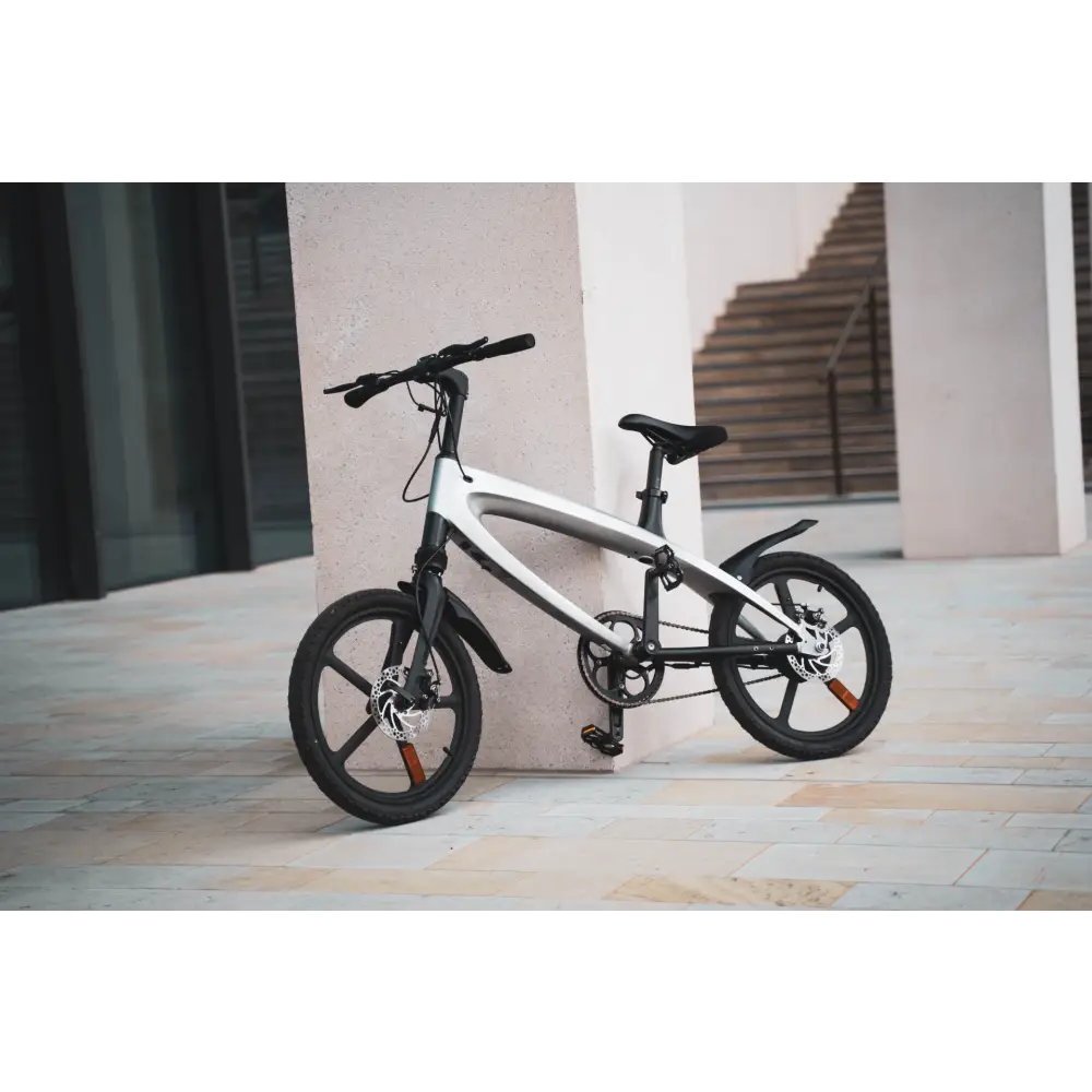 The official solar beam yellow e-bike with built-in