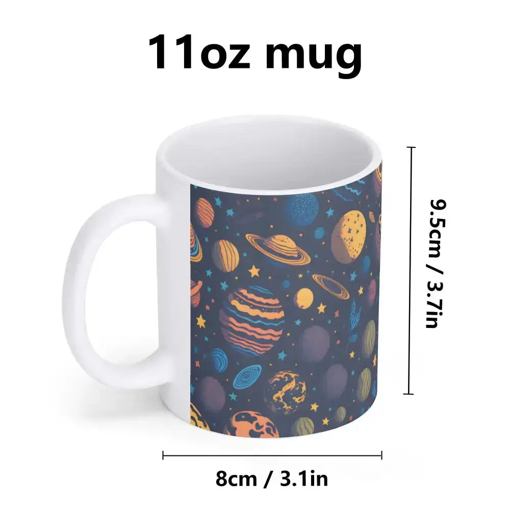 The space white mug Nexellus