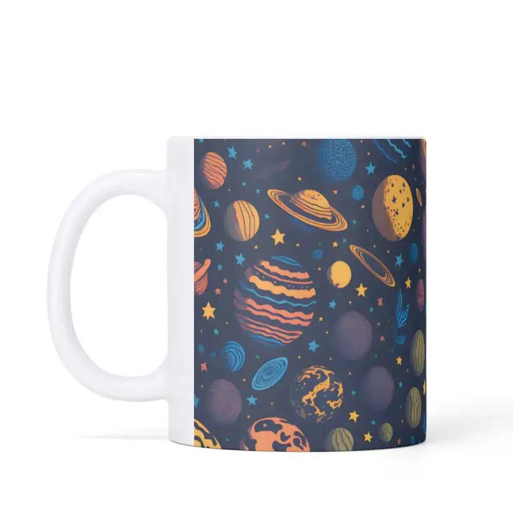 The space white mug Nexellus