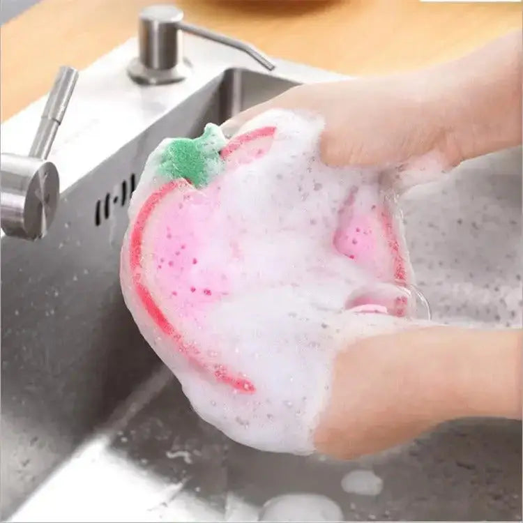 Thickened fruit sponge cleaning wipe large absorbent kitchen Nexellus