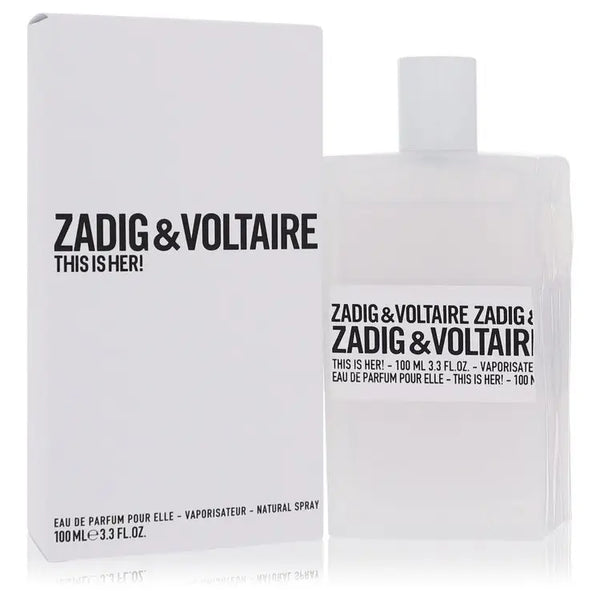 This is her eau de parfum spray by zadig & voltaire eau de