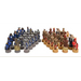 Three-dimensional character chess set large character checkers Nexellus