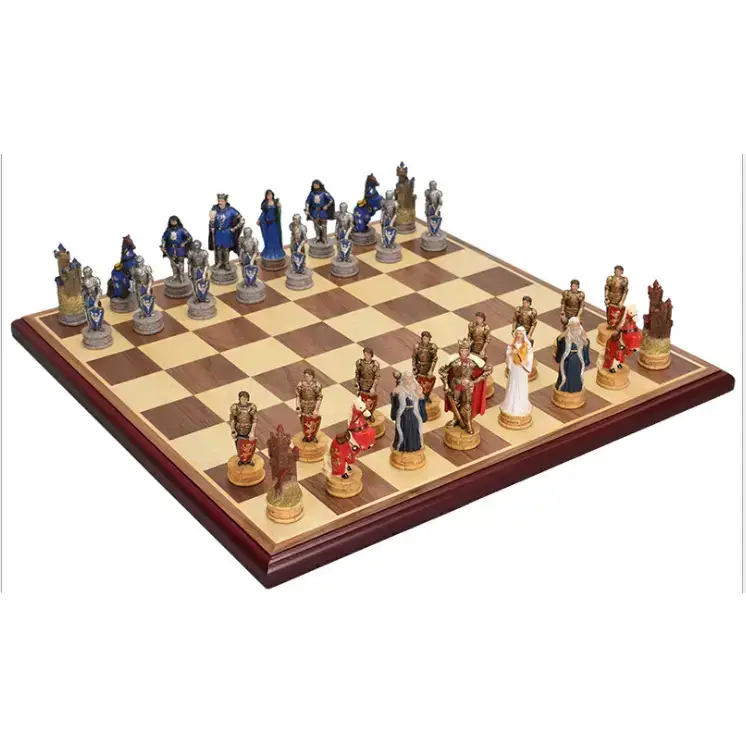 Three-dimensional character chess set large character checkers Nexellus