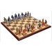 Three-dimensional character chess set large character checkers Nexellus