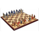 Three-dimensional character chess set large character checkers Nexellus