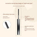 Three-dimensional Curling Metal Steel Tube Mascara Waterproof Long Nexellus