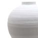 Tiber large matt white ceramic vase - Ornaments