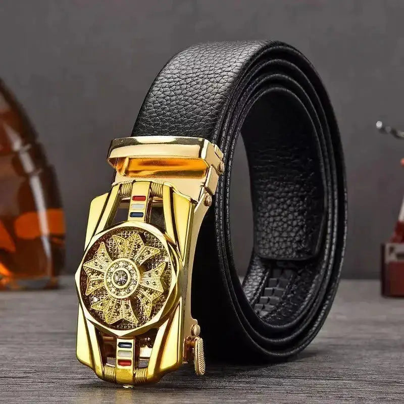 Time comes, belt for men's new high end men's belt trend versatile Nexellus