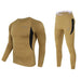 Top Quality Thermal Underwear Sets Compression Fleece Sweat for Men Nexellus