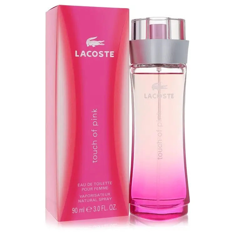 Touch of pink eau de toilette spray by lacoste eau de