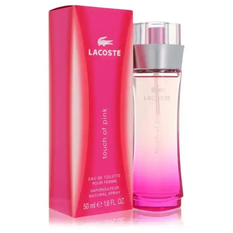 Touch of pink eau de toilette spray by lacoste eau de toilette spray Nexellus