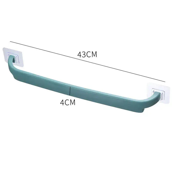 Towel bar punch-free bathroom lengthened bathroom cool double-bar Nexellus