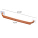 Towel bar punch-free bathroom lengthened bathroom cool double-bar Nexellus