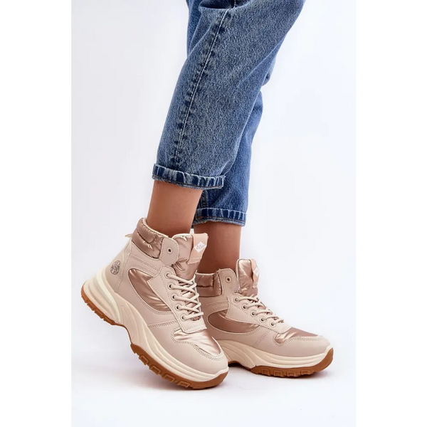 Trapper shoes step in style - beige / 36