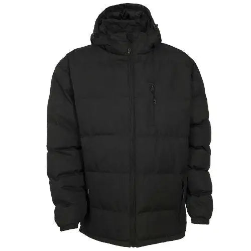 Trespass clip mens warm quilted padded puffer jacket