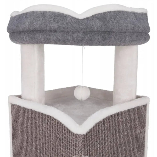 Trixie cat tower arma grey blue and white - Multicolour