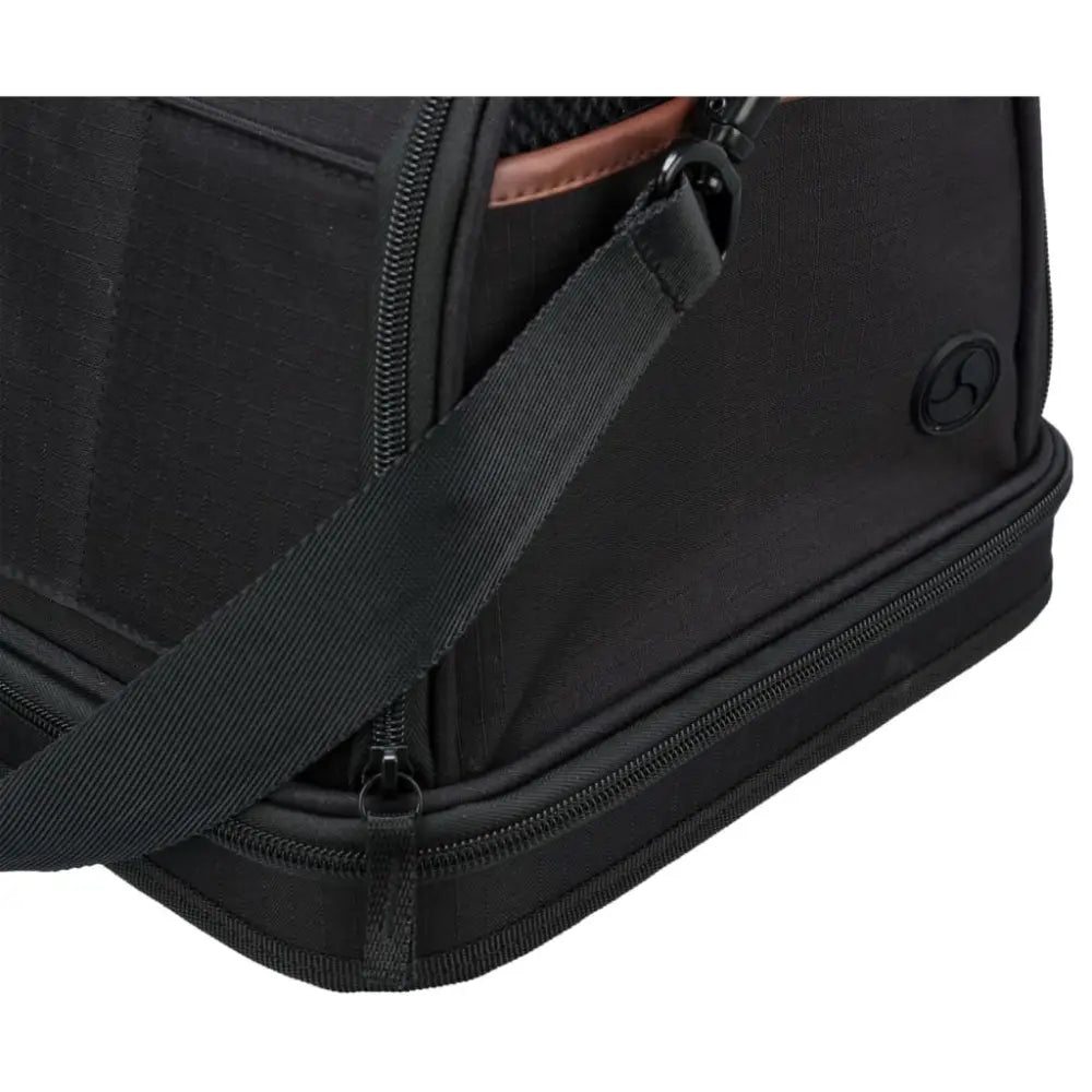 Trixie dog airline carrier gate 45x28x25 cm black - Black