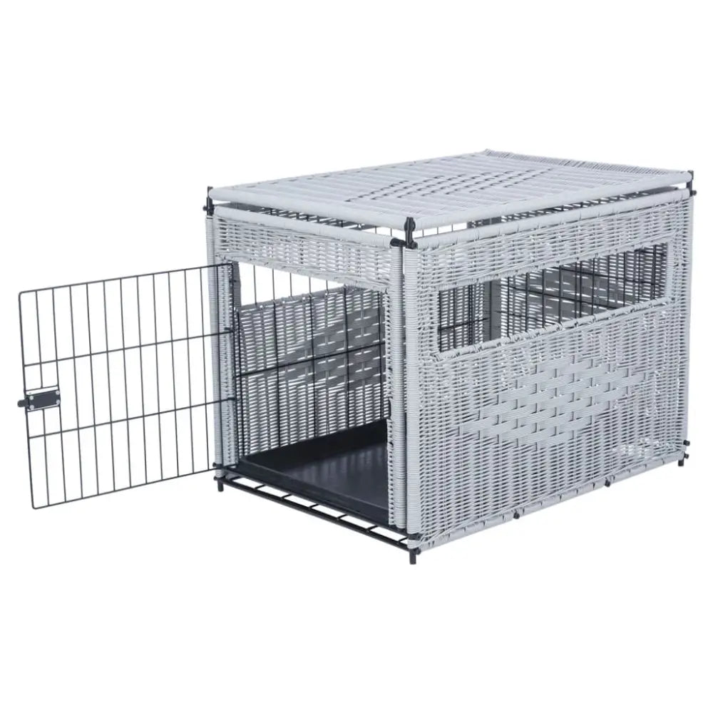 Trixie pet home kennel 58x60x77 cm light grey - Grey