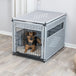 Trixie pet home kennel 58x60x77 cm light grey - Grey