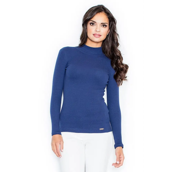 Turtleneck figl - blue / L