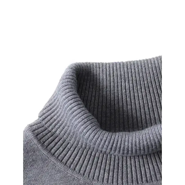 Turtleneck men's pullover sweater casual knitwear Nexellus