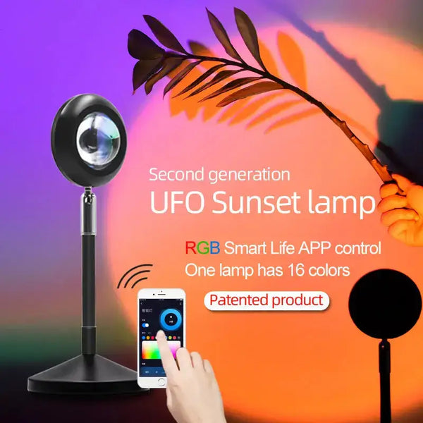 Tuya sunset light wifi bluetooth smart voice control live projection Nexellus