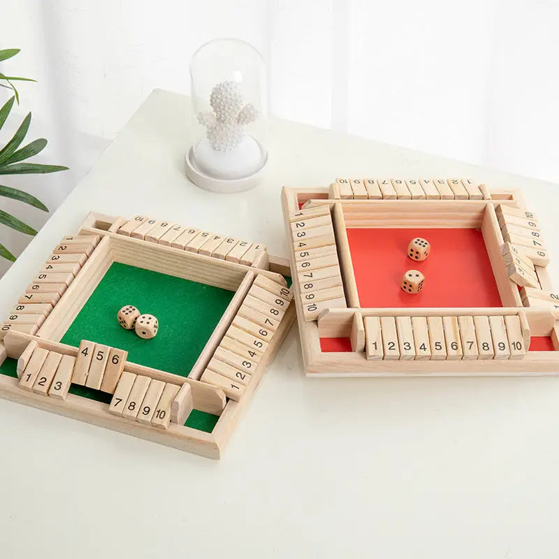 Ultimate Shut The Box Board Game Nexellus