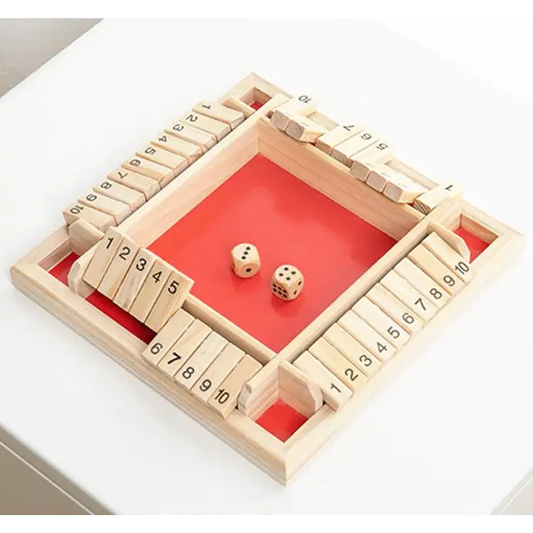 Ultimate Shut The Box Board Game Nexellus