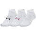 Under armor essential low socks 3 pairs 1382958 100 - M