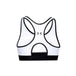 Under armor mid keyhole graphic bra w 1344333-100