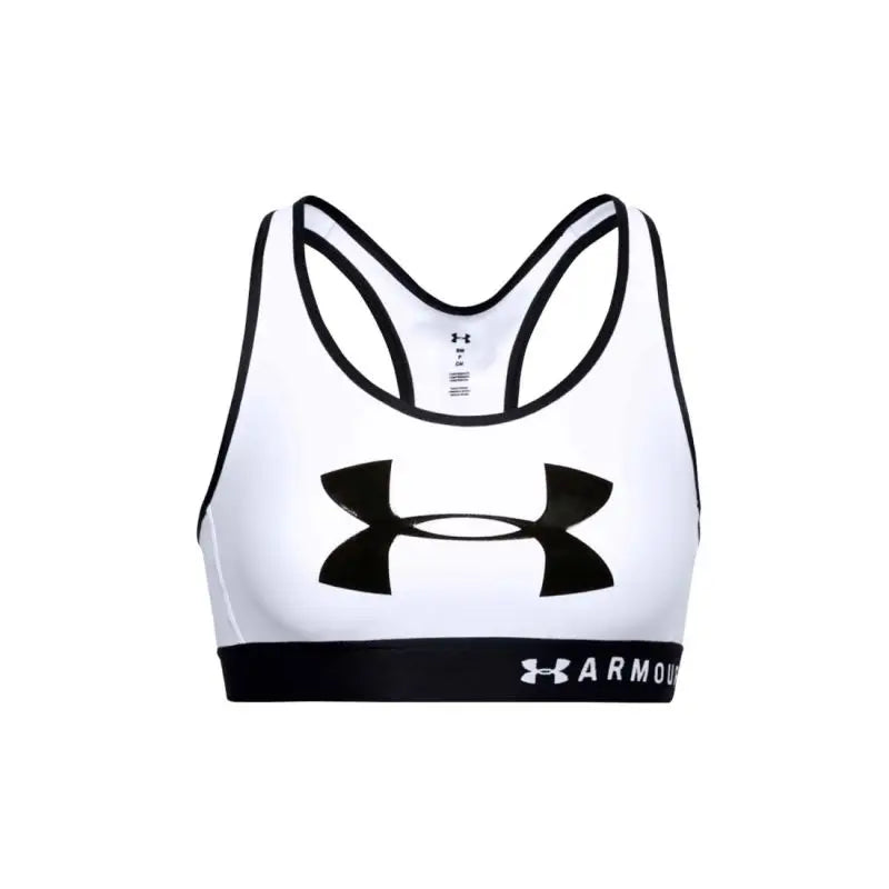 Under armor mid keyhole graphic bra w 1344333-100