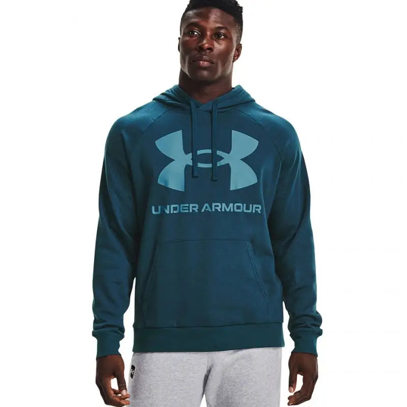 Under armor rival fleece big logo hd sweatshirt m 1357093