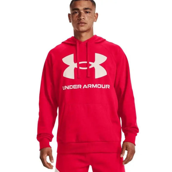 Under armor rival fleece big logo hd sweatshirt m 1357093