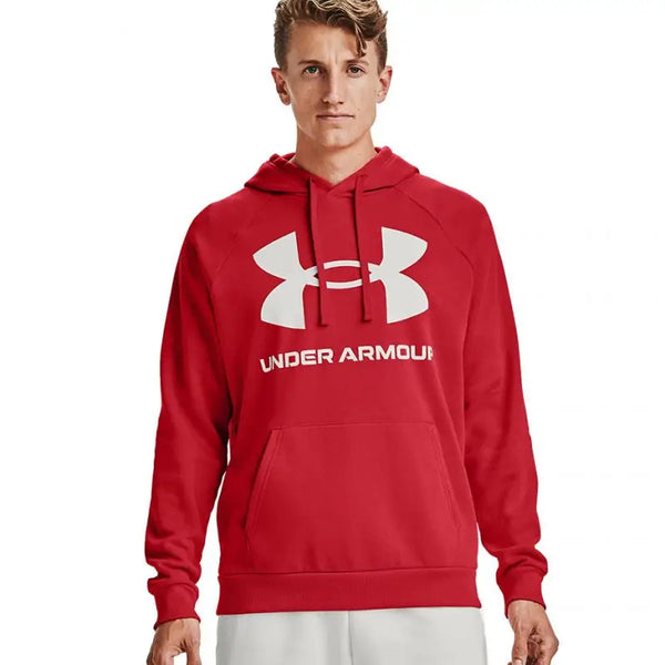 Under armor rival fleece big logo hd sweatshirt m 1357093