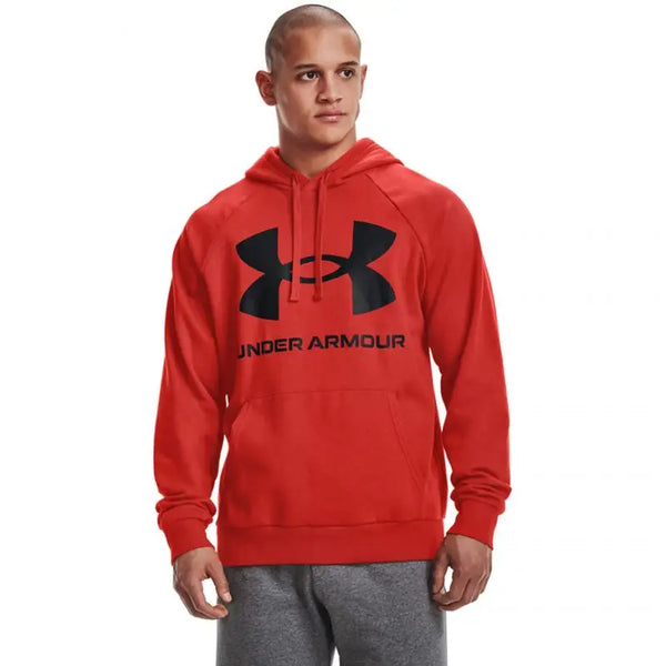 Under armor rival fleece big logo hd sweatshirt m 1357093