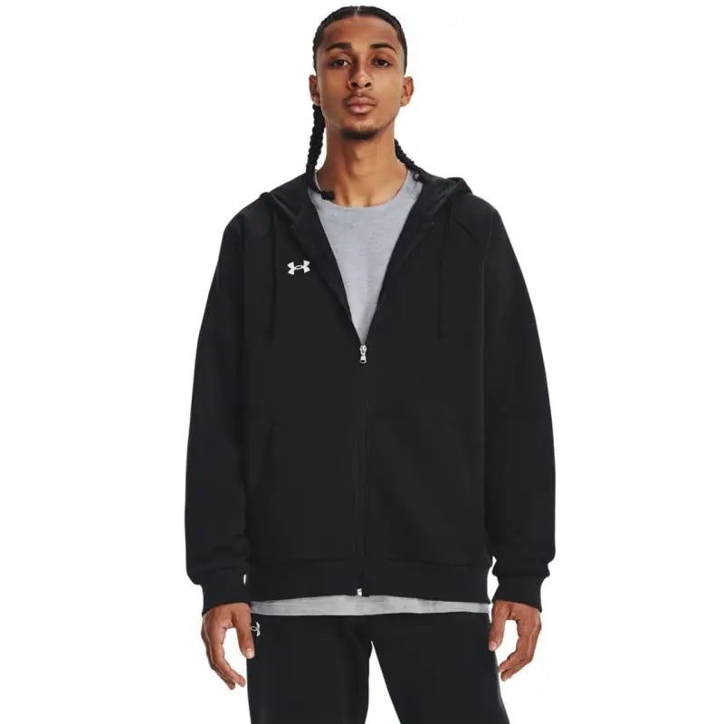 Under Armor Rival Fleece FZ Hoodie M 1379767 001 - Nexellus